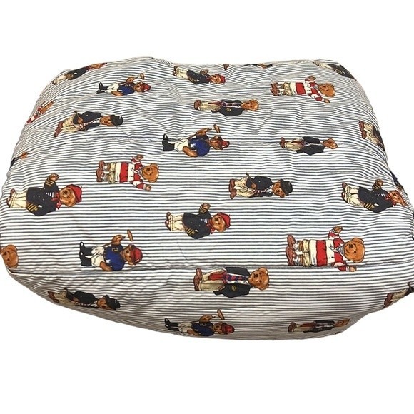 Ralph Lauren Bedding Ralph Lauren Vintage Teddy Bear Stripe Twin